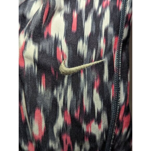 Womens Size Small Capri Pants Nike Stay Warm dri fit black pink white - Picture 3 of 16